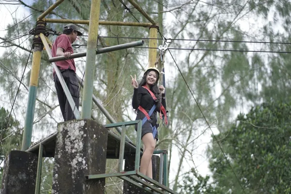 Flying Fox - Wahana The SILA'S Agrotourism